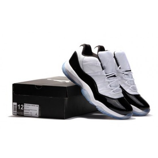 Air Jordan Retro 11 (XI) Low White/Black/Dark