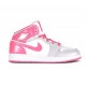 Air Jordan 1 Mid GS Platinum Pink